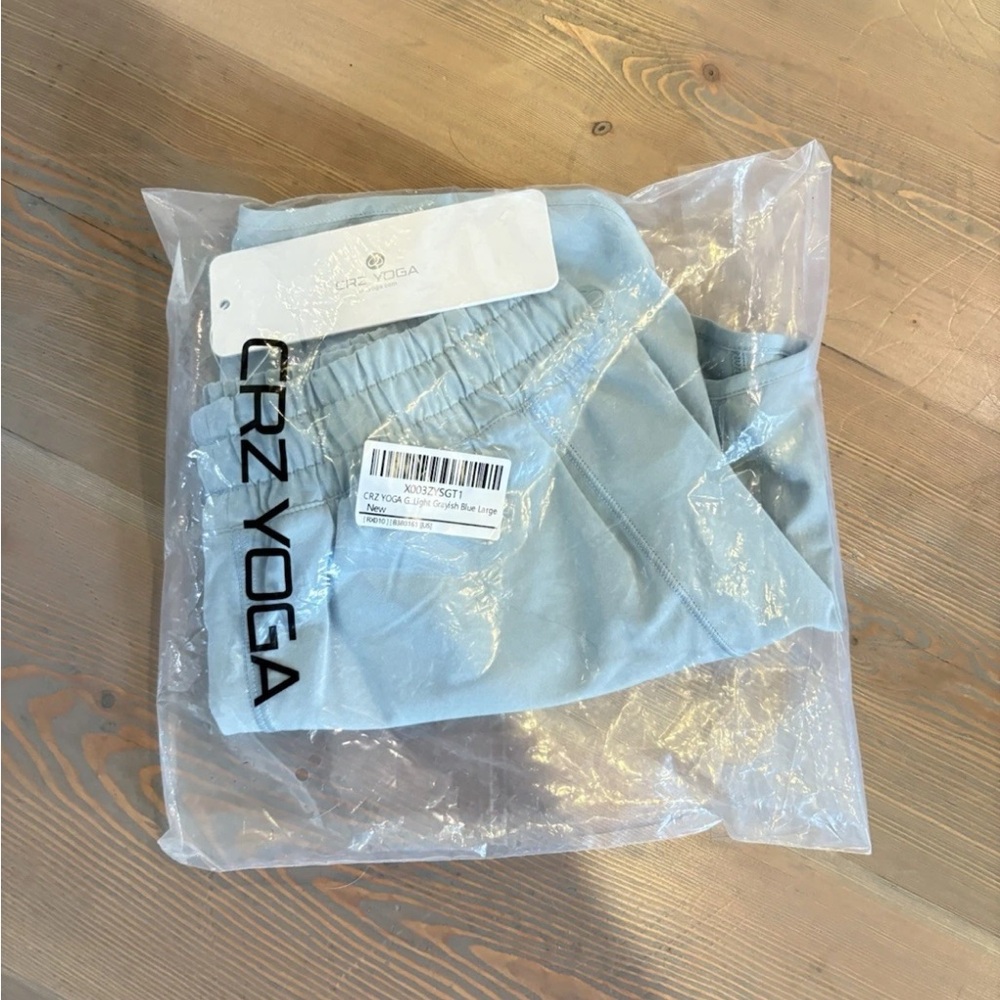 CRZ YOGA Light Grayish Blue Pants